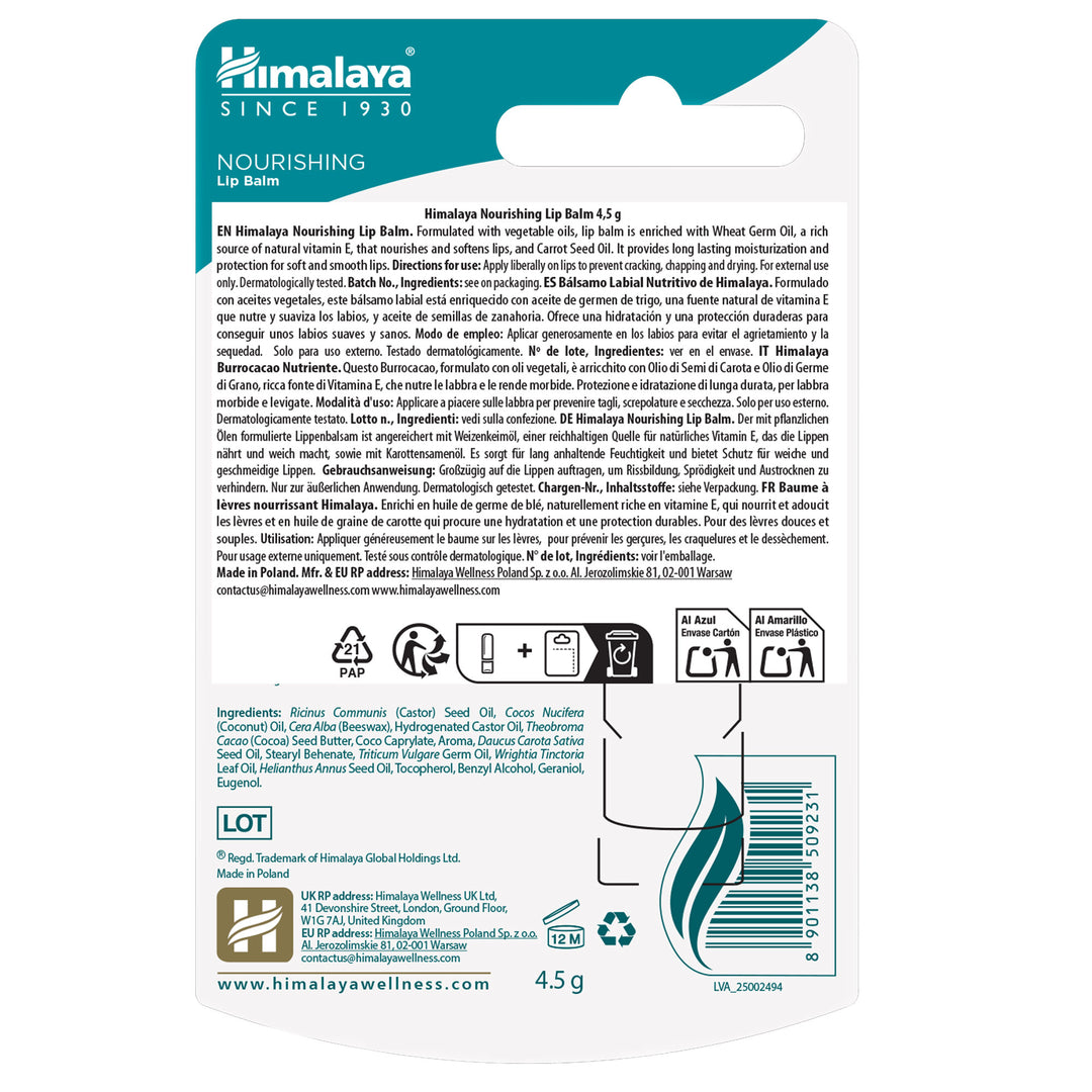 Bálsamo labial nutritivo 4.5g