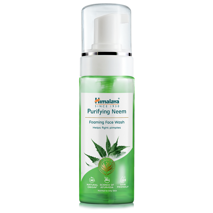 Limpiador facial espumoso purificante de neem