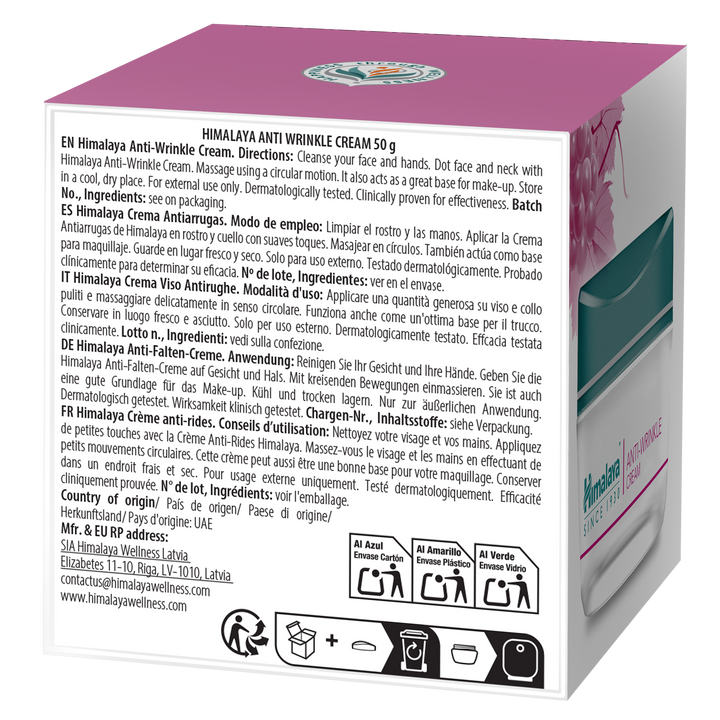 Crema antiarrugas