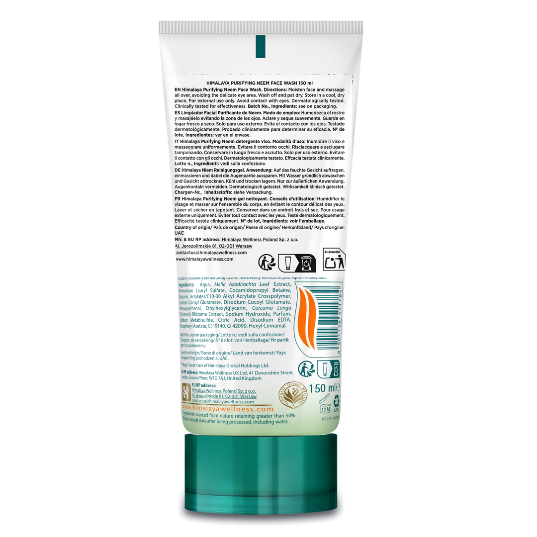 Limpiador facial purificante de neem