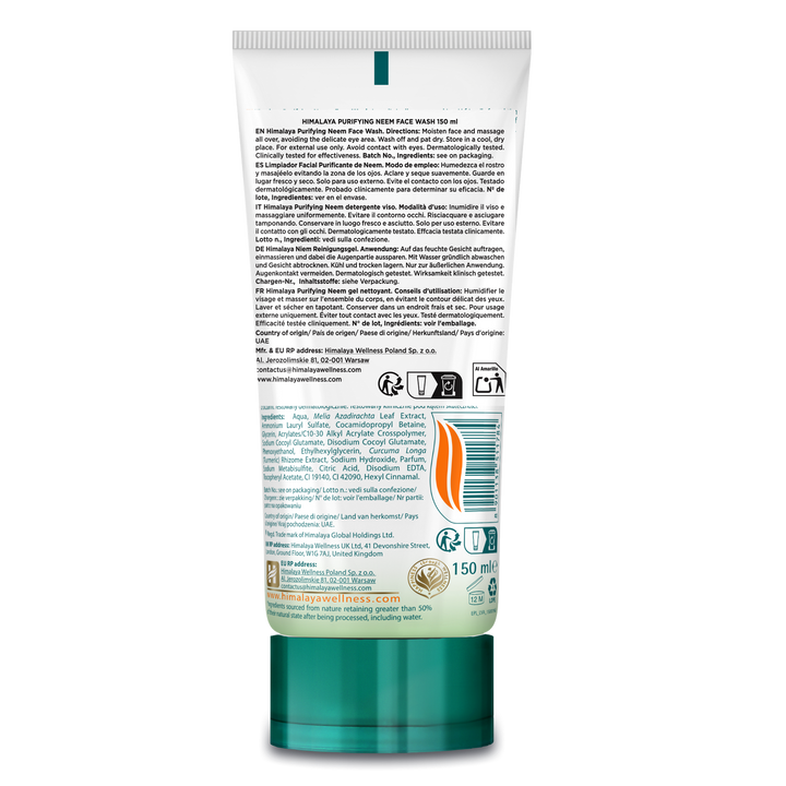 Limpiador facial purificante de neem