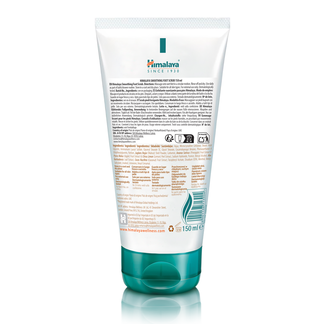 Exfoliante calmante para pies