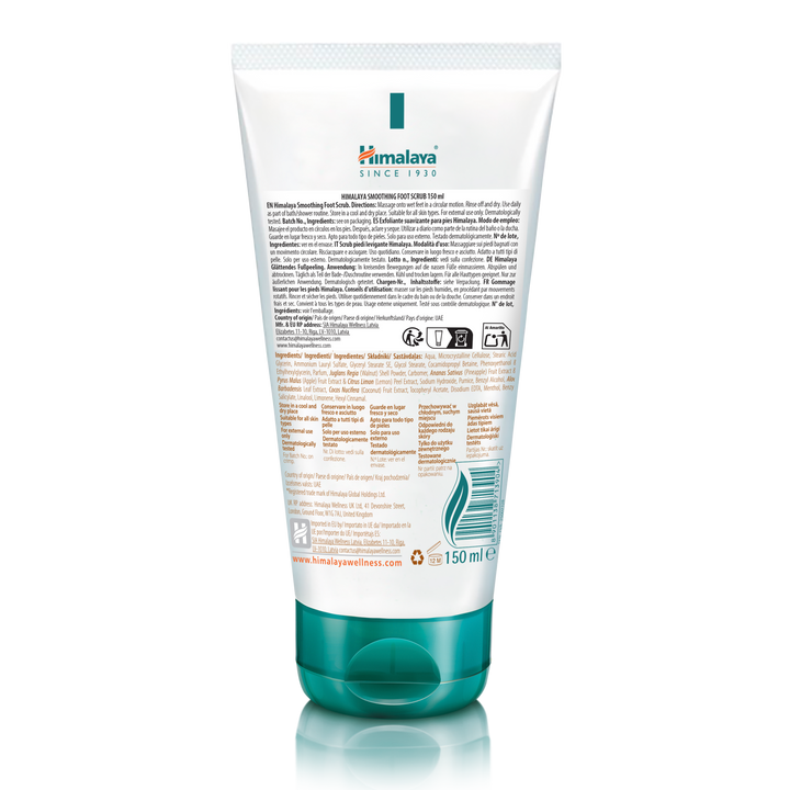 Exfoliante calmante para pies