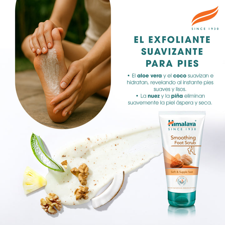 Exfoliante calmante para pies