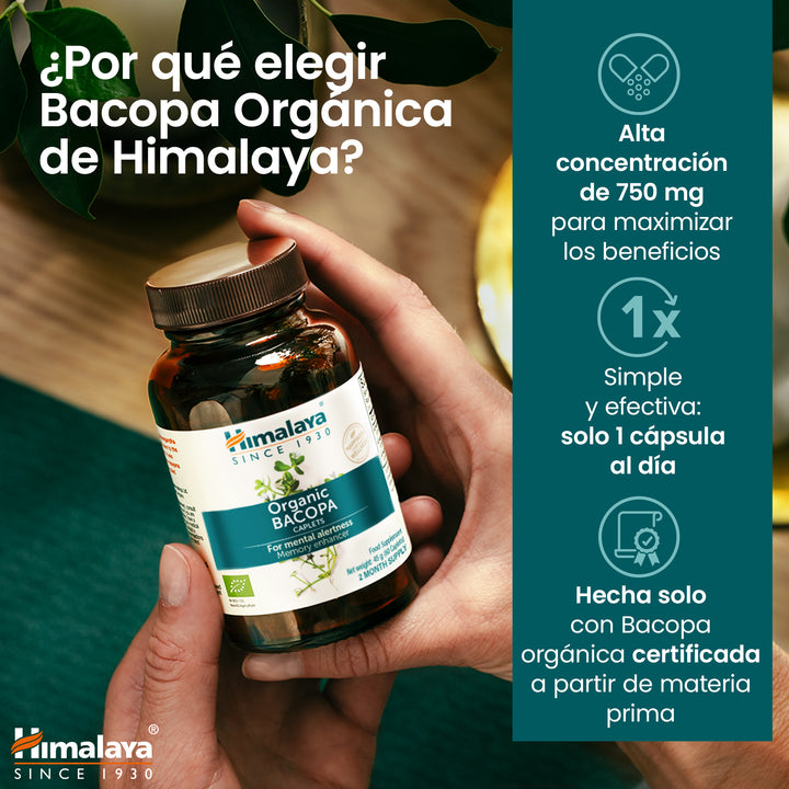 Himalaya Organic Bacopa (Brahmi)
