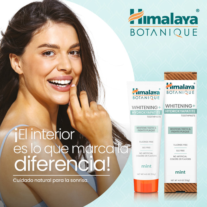 Himalaya Botanique blanqueadora con hidroxiapatita Pasta de dientes - 113g