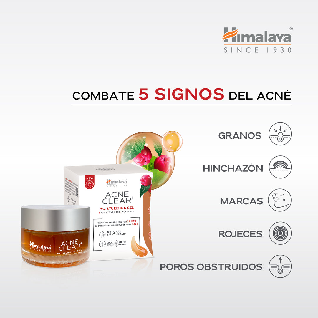 Himalaya Acne Clear+ Gel hidratante