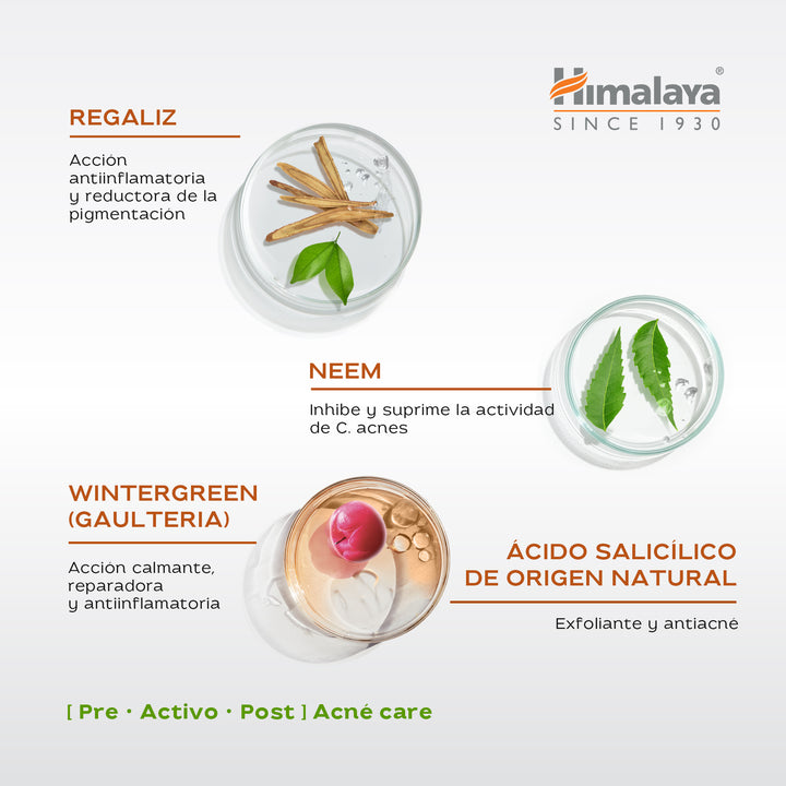 Himalaya Gel limpiador facial  Acne Clear+