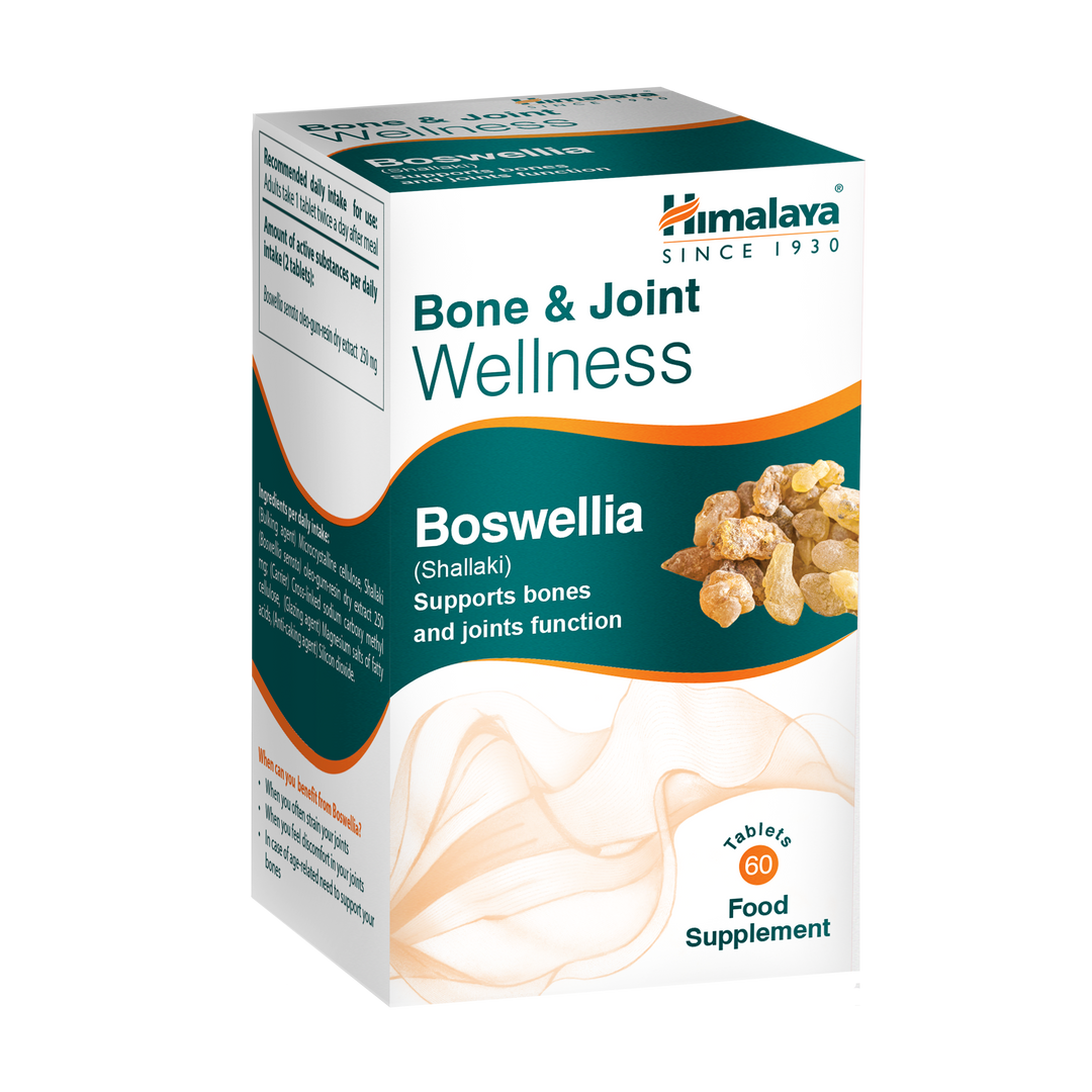 Himalaya Bone &amp; Joint Wellness Boswellia - 60 Comprimidos