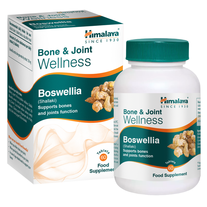 Himalaya Bone &amp; Joint Wellness Boswellia - 60 Comprimidos