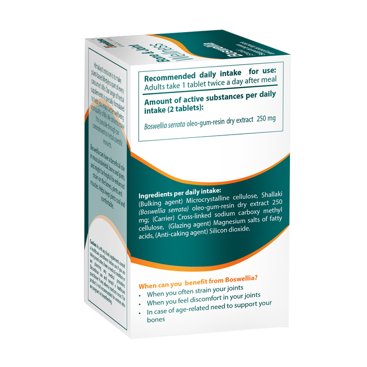 Himalaya Bone &amp; Joint Wellness Boswellia - 60 Comprimidos