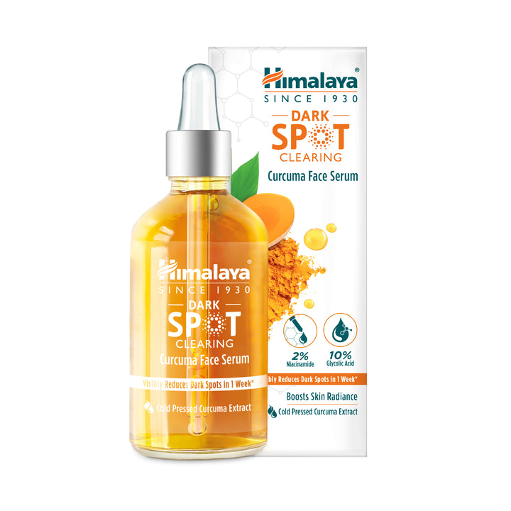Suero facial de cúrcuma aclarador de manchas oscuras Himalaya