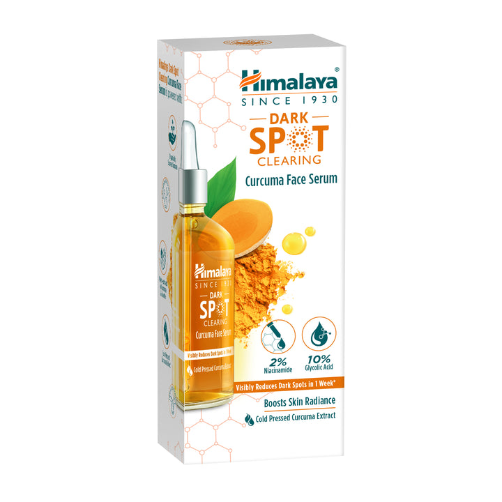 Suero facial de cúrcuma aclarador de manchas oscuras Himalaya