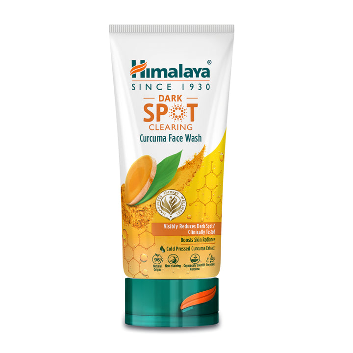 Gel limpiador facial de cúrcuma aclarador de manchas oscuras Himalaya