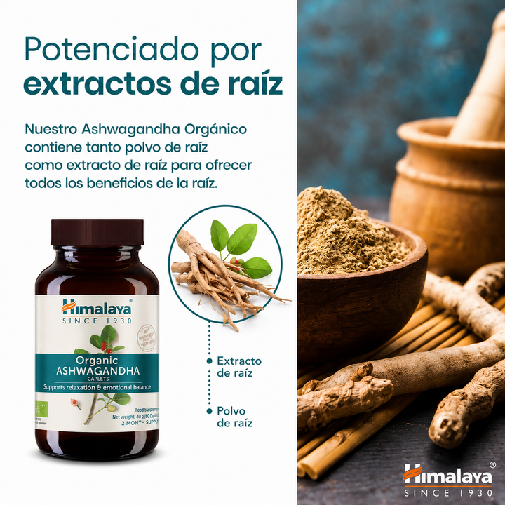 Himalaya Organic Ashwagandha (Indian Ginseng)