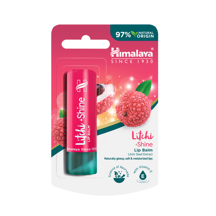 Himalaya Bálsamo Labial Litchi Resplandeciente 4.5g