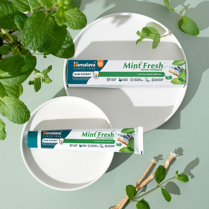 Pasta dental de hierbas Gum Expert: Menta fresca - 75 ml