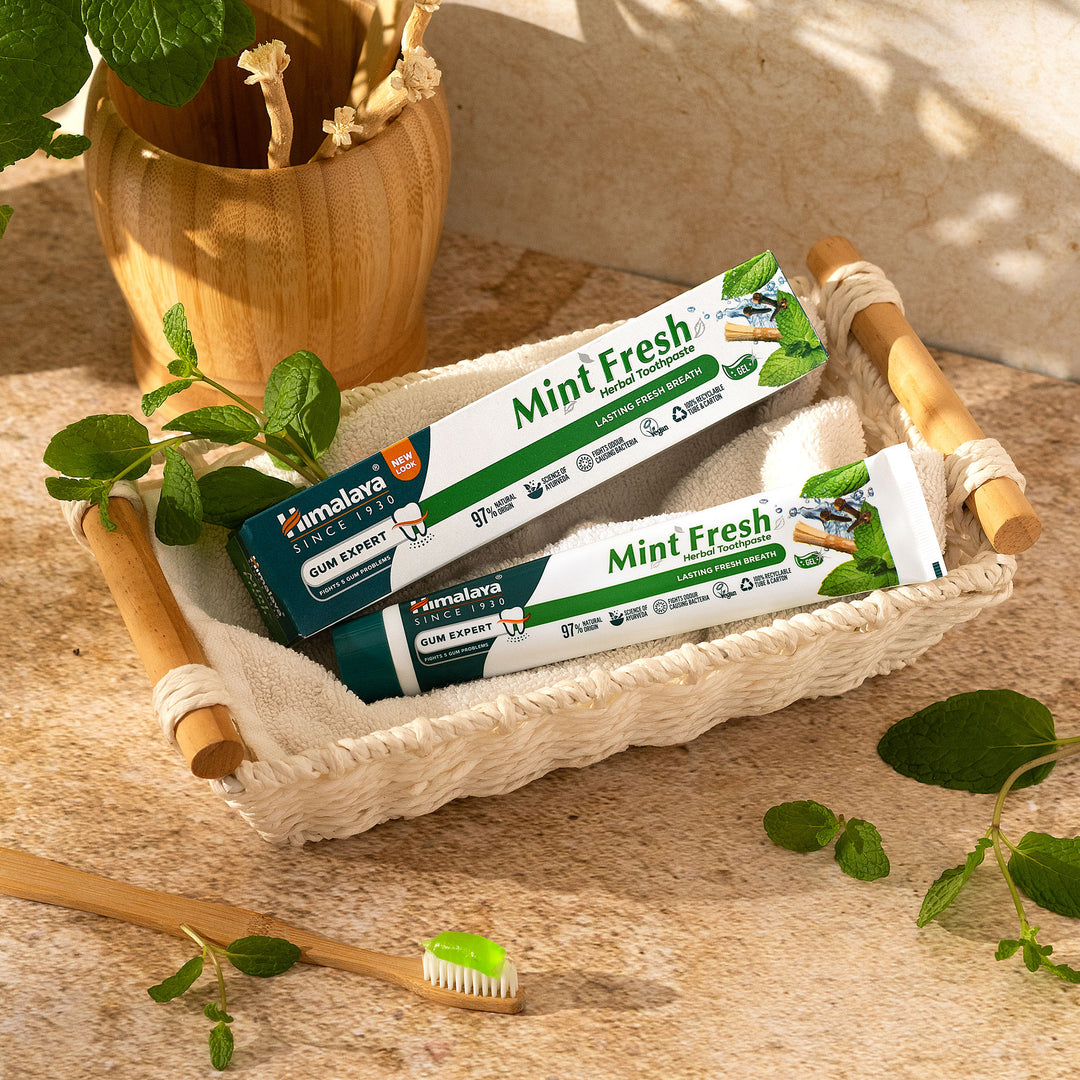 Pasta dental de hierbas Gum Expert: Menta fresca - 75 ml