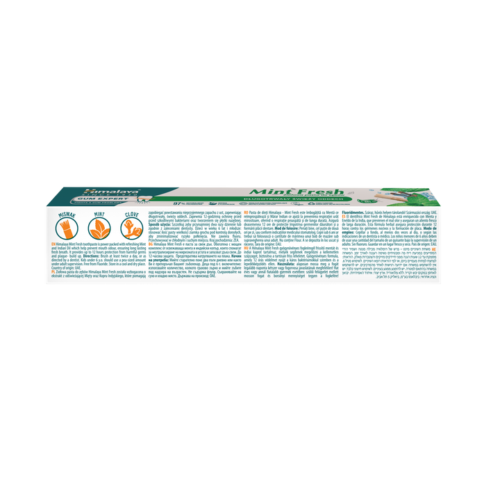 Pasta dental de hierbas Gum Expert: Menta fresca - Pack de viaje 40g