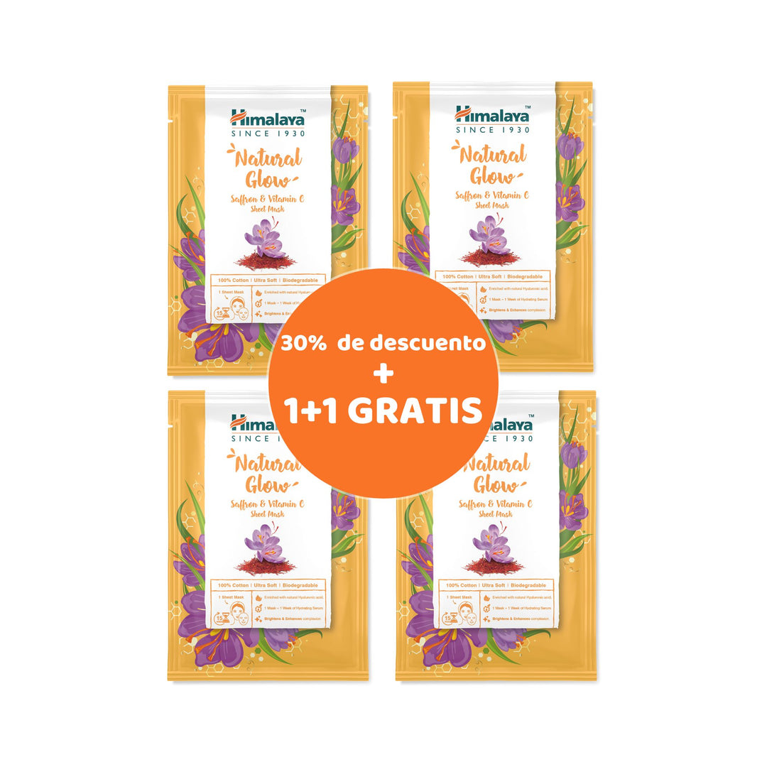 Sheet Mask de Azafrán &amp; Vitamina C