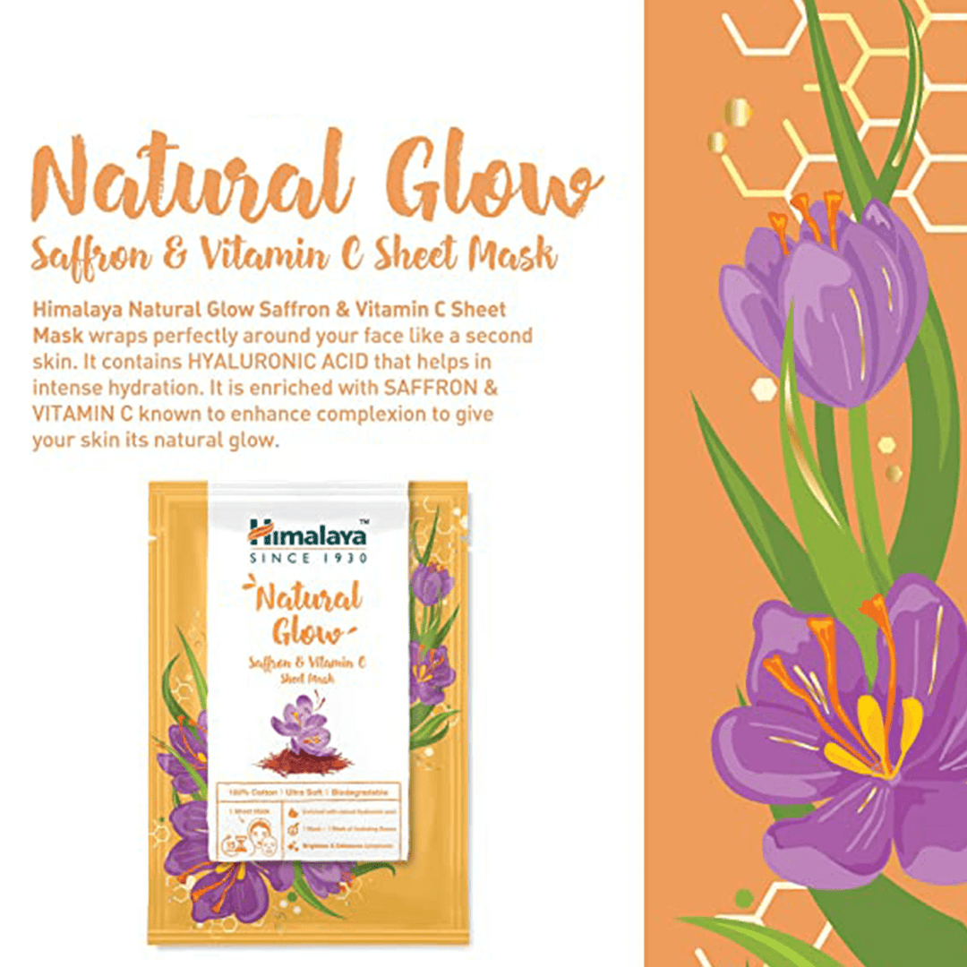 Sheet Mask de Azafrán &amp; Vitamina C