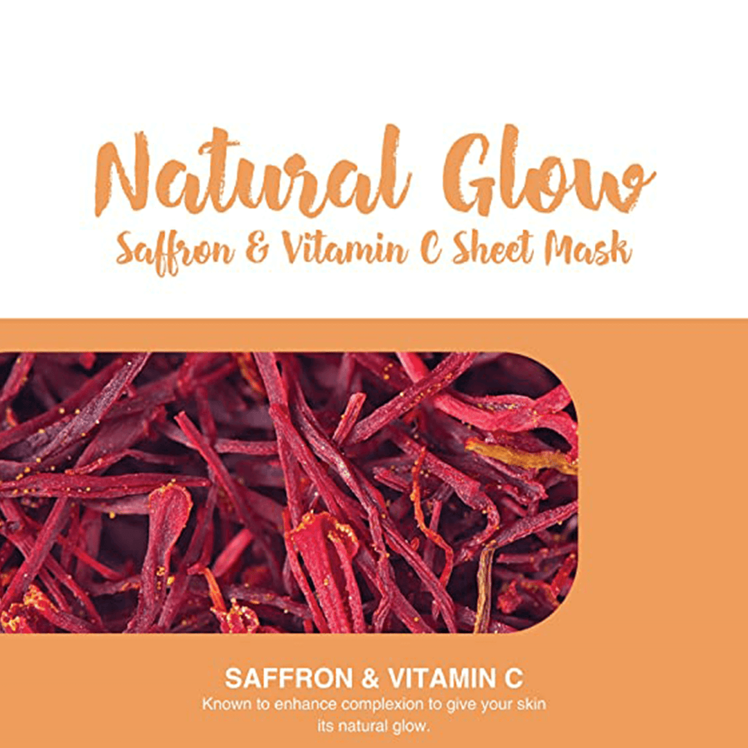 Sheet Mask de Azafrán &amp; Vitamina C