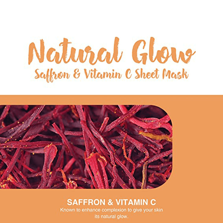 Sheet Mask de Azafrán &amp; Vitamina C