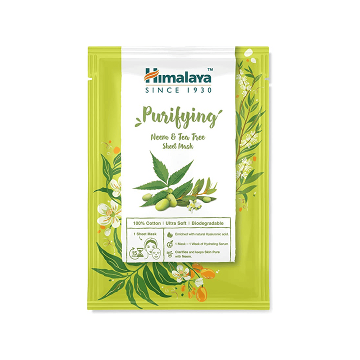 Sheet Mask de Neem &amp; Árbol de Té